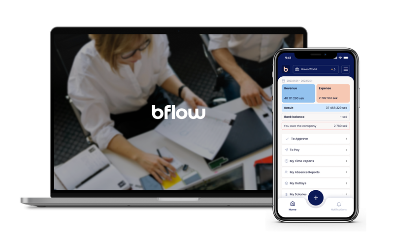 Bflow System Mockups